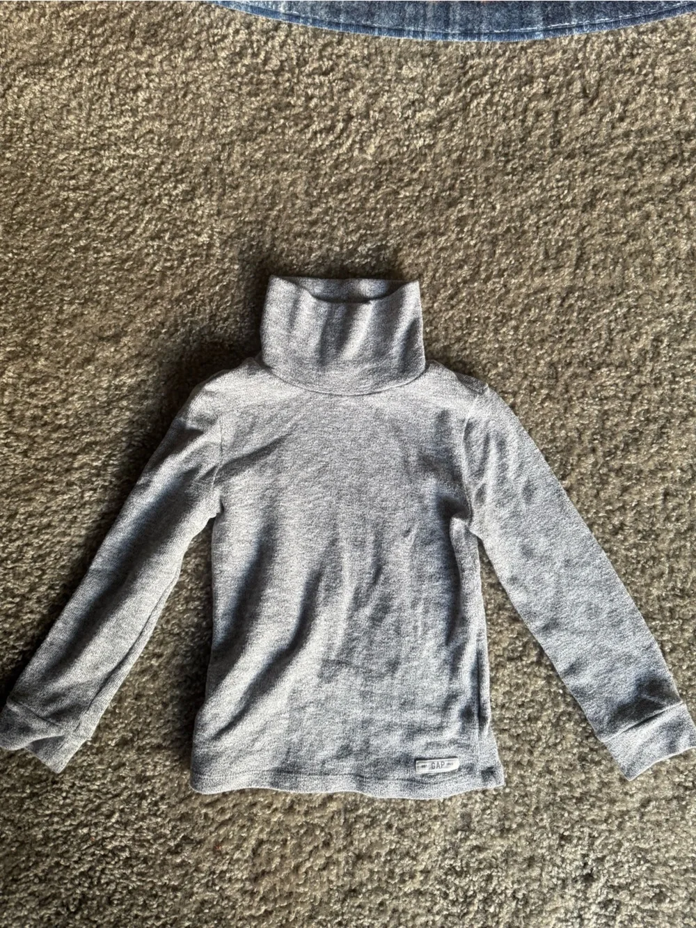 GAP Heather Gray Knit Sweater